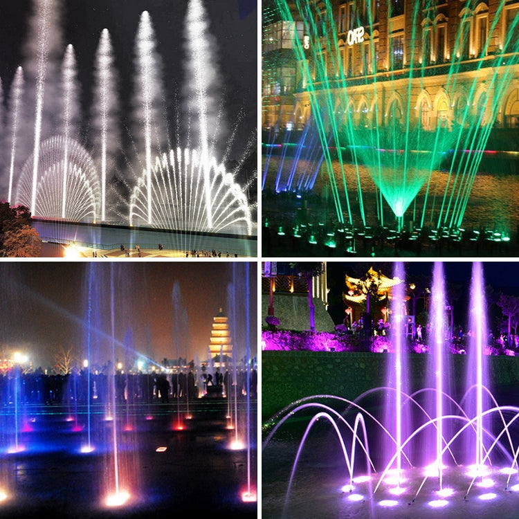 108W Square Park Landscape LED Underwater Light Pool Light(Warm White Light)