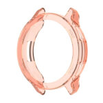 For Xiaomi Watch Color 2 Half Coverage Hollowed TPU Protective Case(Transparent Pink)