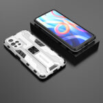 For Xiaomi Redmi Note 11 5G Supersonic PC + TPU Shock-proof Phone Case with Holder(Silver)