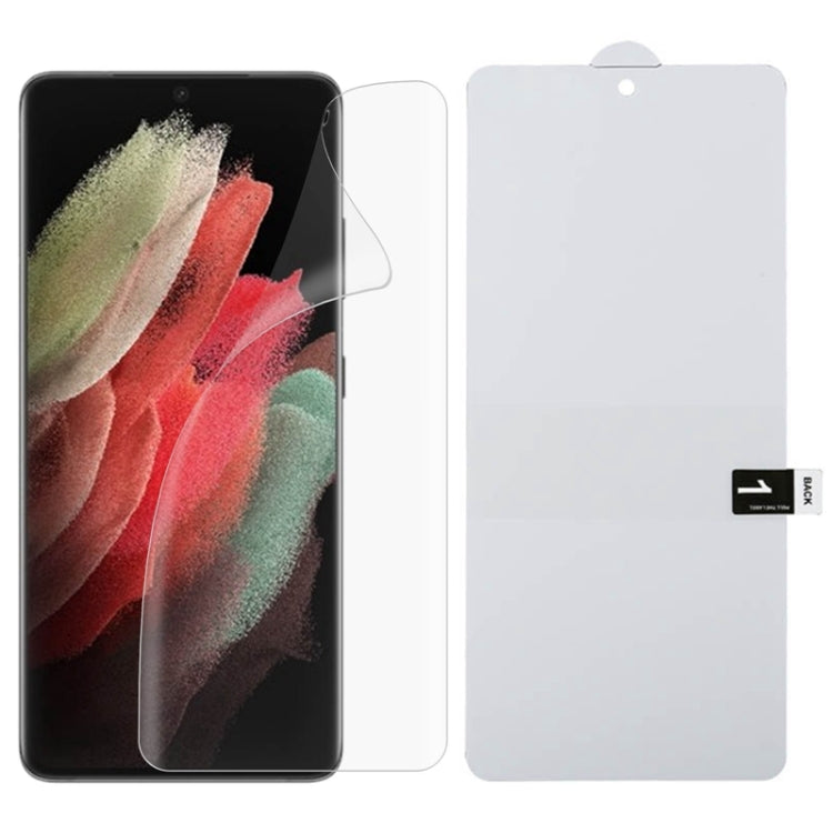 For Samsung Galaxy S22 Ultra 5G Full Screen Protector Explosion-proof Hydrogel Film