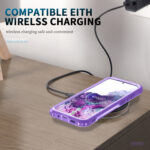 For Samsung Galaxy S20 3 in 1 PC + TPU Phone Case with Ring Holder(Purple)