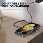 For Samsung Galaxy S21 Ultra 5G 3 in 1 PC + TPU Phone Case with Ring Holder(Black)