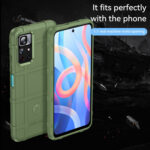 For Xiaomi Redmi Note 11 5G Full Coverage Shockproof TPU Phone Case(Green)