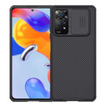 For Xiaomi Redmi Note 11 Pro Global / 11 Pro Global 5G / 11 Pro+ 5G India / 11E Pro 5G NILLKIN Black Mirror Pro Camshield PC Case (Black)