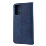 For Xiaomi Redmi Note 11 Skin Feel Splicing Leather Phone Case(Blue)