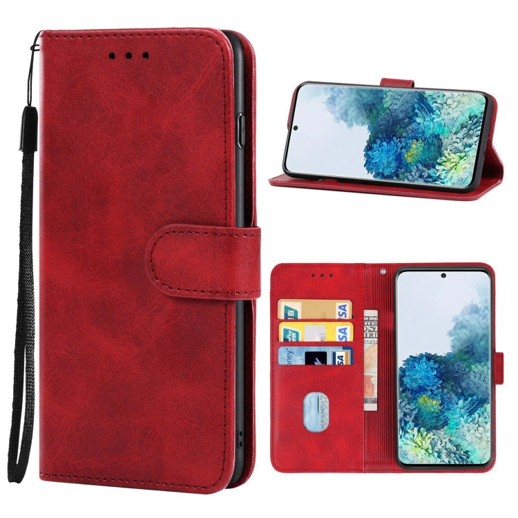 For Samsung Galaxy S20 Leather Phone Case(Red)