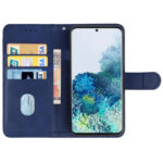 For Samsung Galaxy S20 Leather Phone Case(Blue)