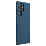 For Samsung Galaxy S22 Ultra 5G NILLKIN Super Frosted Shield Pro PC + TPU Phone Case(Blue)