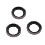 For iPhone 13 Pro Max / 13 Pro 9H Point Drill Camera Lens Protector Ring(Black)