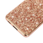 For Samsung Galaxy S22 Ultra 5G Glitter Powder Shockproof TPU Protective Phone Case(Silver)