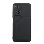 For Xiaomi Redmi Note 11 Pro Skin Feel PU + TPU + PC Phone Case with Card Slots(Black)