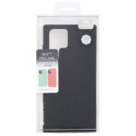 For Samsung Galaxy S22 Ultra 5G GOOSPERY SOFT FEELING Liquid TPU Soft Case(Black)