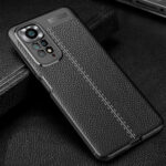 For Xiaomi Redmi Note 11 Global / Note 11S Litchi Texture Shockproof Phone TPU Case(Black)