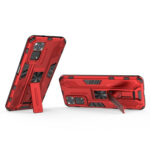 For Xiaomi Redmi Note 11 Global / Note 11S Supersonic PC + TPU Phone Case with Holder(Red)