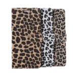 For Samsung Galaxy S22 Ultra 5G Leopard Pattern Flip Leather Phone Case(Yellow)