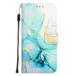 For Xiaomi 12 Pro PT003 Marble Pattern Flip Leather Phone Case(Green LS003)