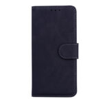 For Samsung Galaxy S20 Skin Feel Pure Color Flip Leather Phone Case(Black)