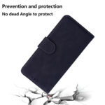 For Samsung Galaxy S20 Skin Feel Pure Color Flip Leather Phone Case(Black)