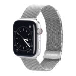 DUX DUCIS Milanese Watch Band For Apple Watch Series 8&7 41mm / SE 2&6&SE&5&4 40mm / 3&2&1 38mm(Silver)