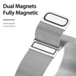 DUX DUCIS Milanese Watch Band For Apple Watch Series 8&7 41mm / SE 2&6&SE&5&4 40mm / 3&2&1 38mm(Silver)