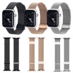 DUX DUCIS Milanese Watch Band For Apple Watch Series 8&7 41mm / SE 2&6&SE&5&4 40mm / 3&2&1 38mm(Gold)