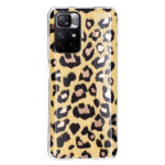 For Xiaomi Redmi Note 11 4G Electroplating Pattern TPU Phone Case(Leopard)