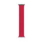 145mm Nylon Braided Watch Band For Apple Watch Series 8&7 41mm / SE 2&6&SE&5&4 40mm / 3&2&1 38mm(Red)