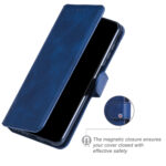 For Xiaomi Redmi Note 11 Pro 4G / 5G Classic Calf Texture Flip Leather Case(Blue)