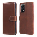 For Xiaomi Redmi Note 11 Pro 4G / 5G Classic Calf Texture Flip Leather Case(Brown)