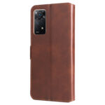 For Xiaomi Redmi Note 11 Pro 4G / 5G Classic Calf Texture Flip Leather Case(Brown)