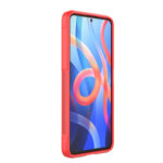 For Xiaomi Redmi Note 11 5G Chinese Version Magic Shield TPU + Flannel Phone Case(Red)