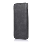 For Samsung Galaxy S20 Knight Magnetic Suction Leather Phone Case(Black)