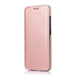 For Samsung Galaxy S20 Knight Magnetic Suction Leather Phone Case(Rose Gold)