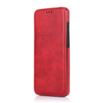 For Samsung Galaxy S20 Knight Magnetic Suction Leather Phone Case(Red)