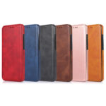 For Samsung Galaxy S20 Knight Magnetic Suction Leather Phone Case(Brown)