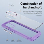 For Samsung Galaxy S20 FE 5G TPU + PC Lens Protection Phone Case(Purple)