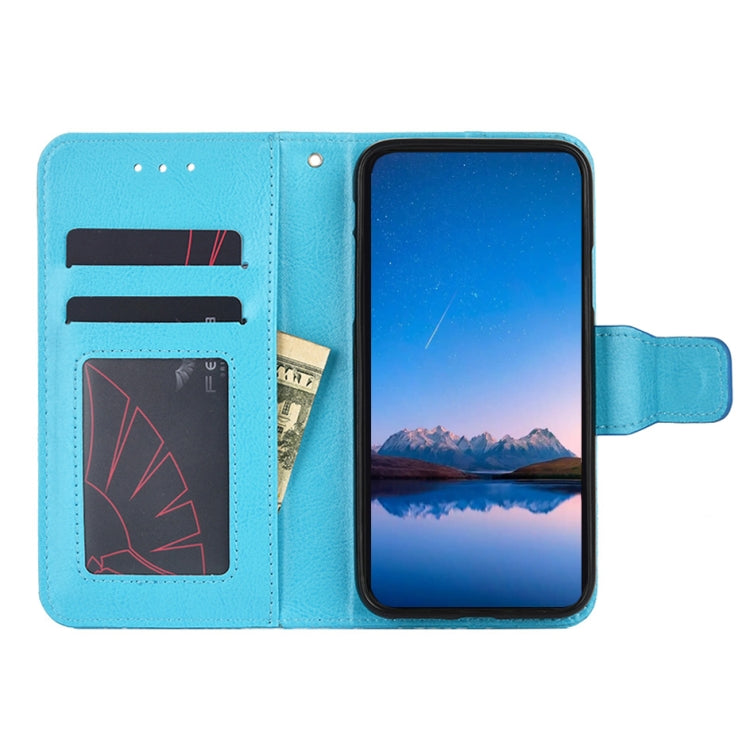 For Xiaomi Redmi Note 11 5G/Poco M4 Pro 5G Crystal Texture Leather Phone Case(Sky Blue)