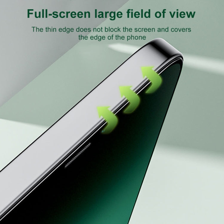 For iPhone 13 / 13 Pro Green Light Eye Protection Tempered Glass Film