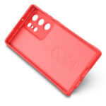 For Samsung Galaxy S22 Ultra 5G Magic Shield TPU + Flannel Phone Case(Red)