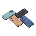 For Xiaomi 12 Pro Brugg Texture PU Shockproof Phone Case(Khaki)