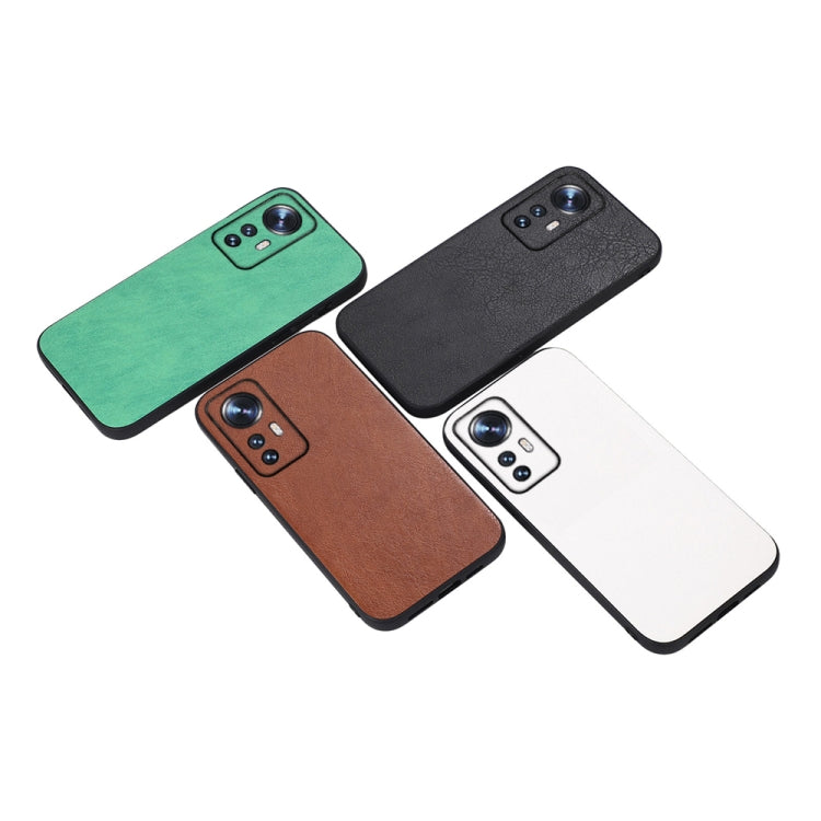 For Xiaomi 12 Pro Falette Texture PU Shockproof Phone Case(Green)