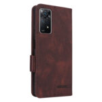 For Xiaomi Redmi Note 11 Pro 5G Magnetic Clasp Flip Leather Phone Case(Brown)