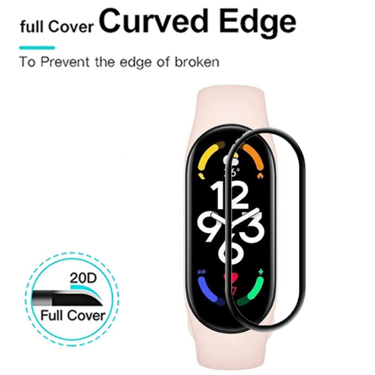 For Xiaomi Mi Band 7 / 7 NFC 3D Composite Hot Bending Screen Film Protector