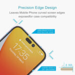 For iPhone 14 Pro 0.26mm 9H 2.5D Tempered Glass Film