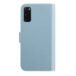 For Samsung Galaxy S20 Candy Color Litchi Texture Leather Phone Case(Light Blue)