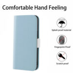 For Samsung Galaxy S20 Candy Color Litchi Texture Leather Phone Case(Light Blue)