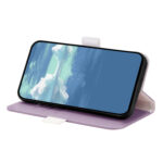 For Samsung Galaxy S20 Candy Color Litchi Texture Leather Phone Case(Light Purple)