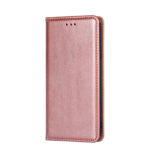 For Xiaomi Redmi Note 11 China / Poco M4 Pro 5G Gloss Oil Solid Color Magnetic Leather Phone Case(Rose Gold)