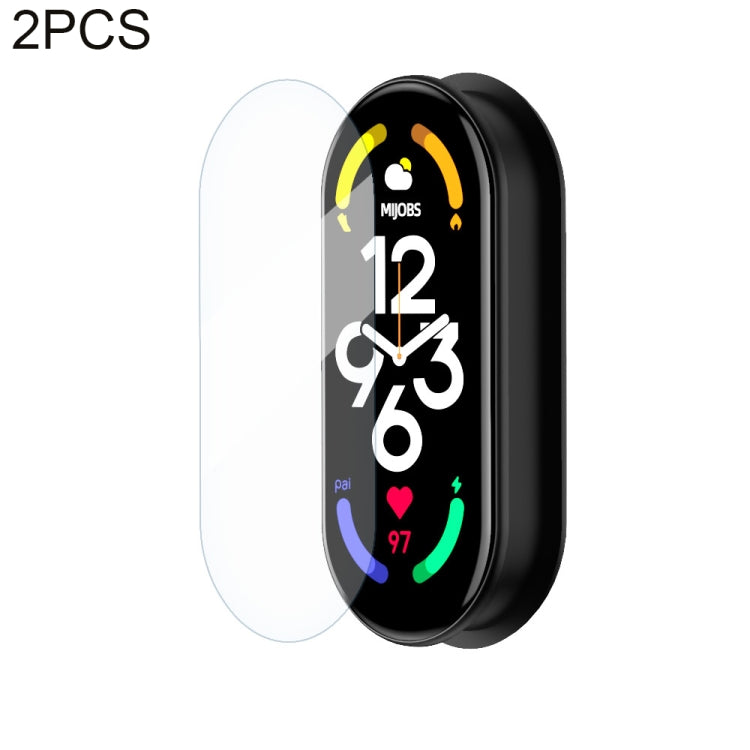 For Xiaomi Mi Band 7 / 7 NFC 2 PCS MIJOBS Smart Watch TPU Hydrogel Film