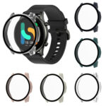 For Xiaomi Haylou RT2 / LS10 PC + Tempered Glass Integrated Watch Case(Black)